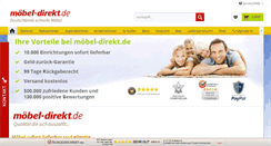 Desktop Screenshot of moebel-direkt.de